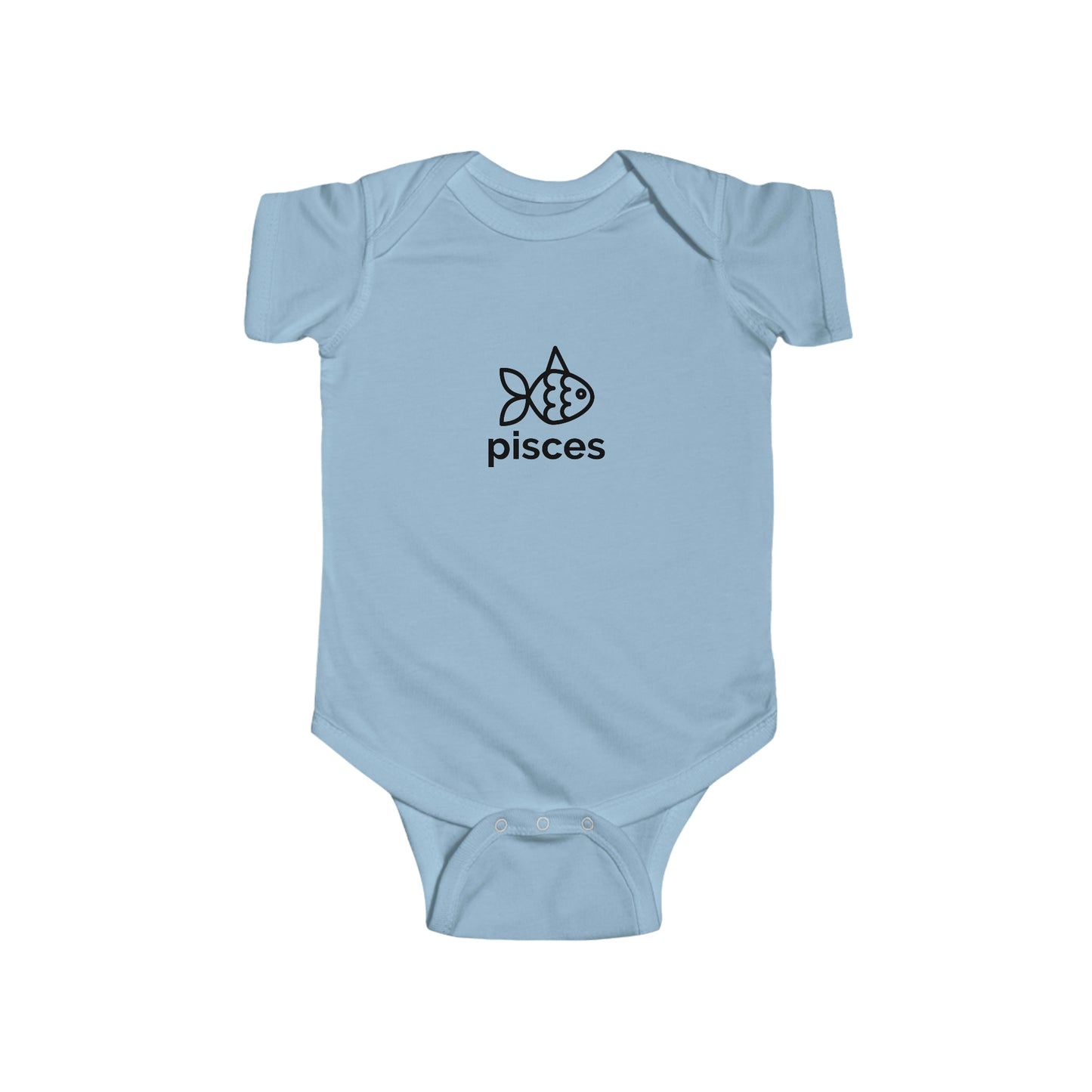 Horoscope Pisces - Organic Short Sleeve Onesie