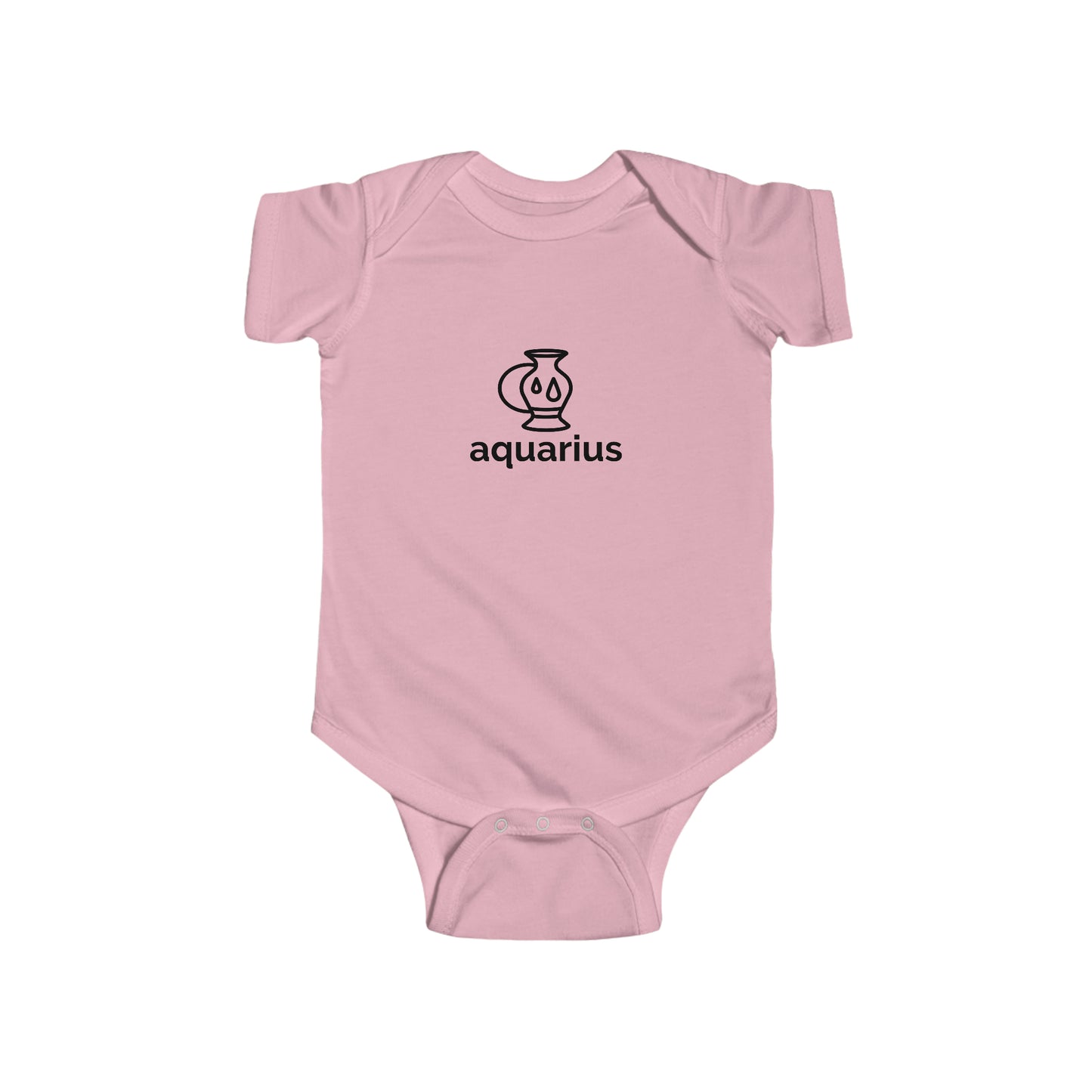 Horoscope Aquarius - Organic Short Sleeve Onesie