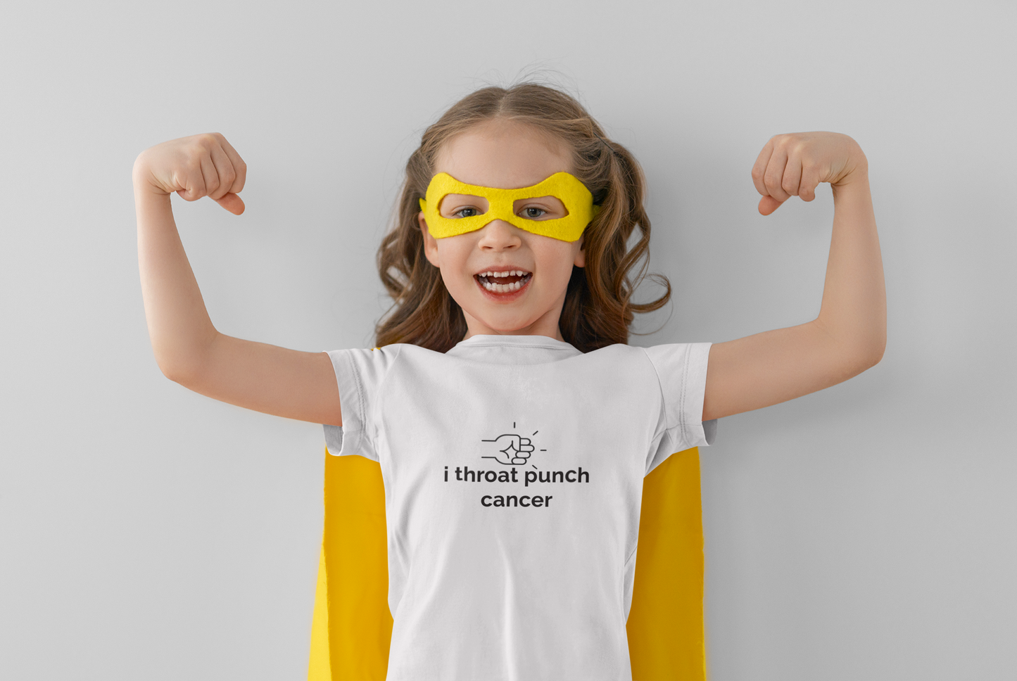 Throat punch Cancer - Toddler T-shirt