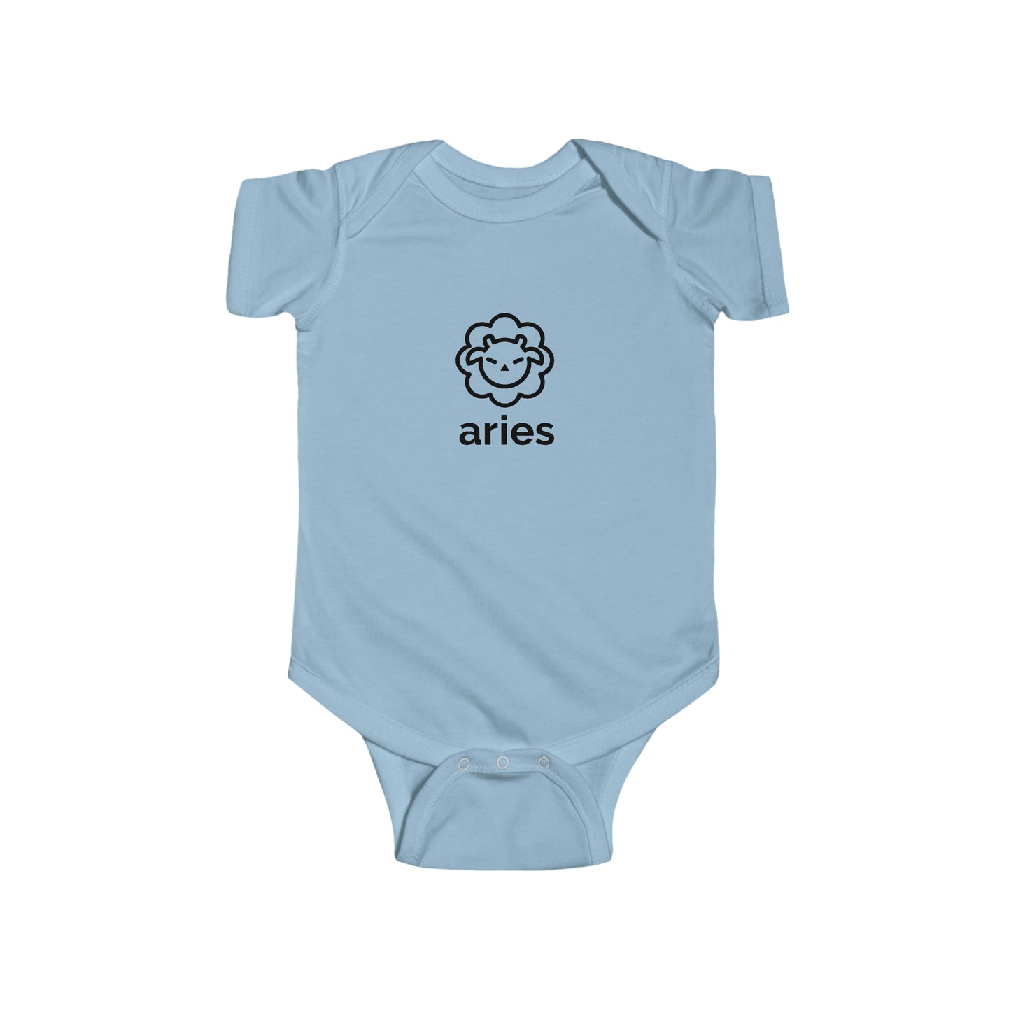 Horoscope Aries - Organic Short Sleeve Onesie