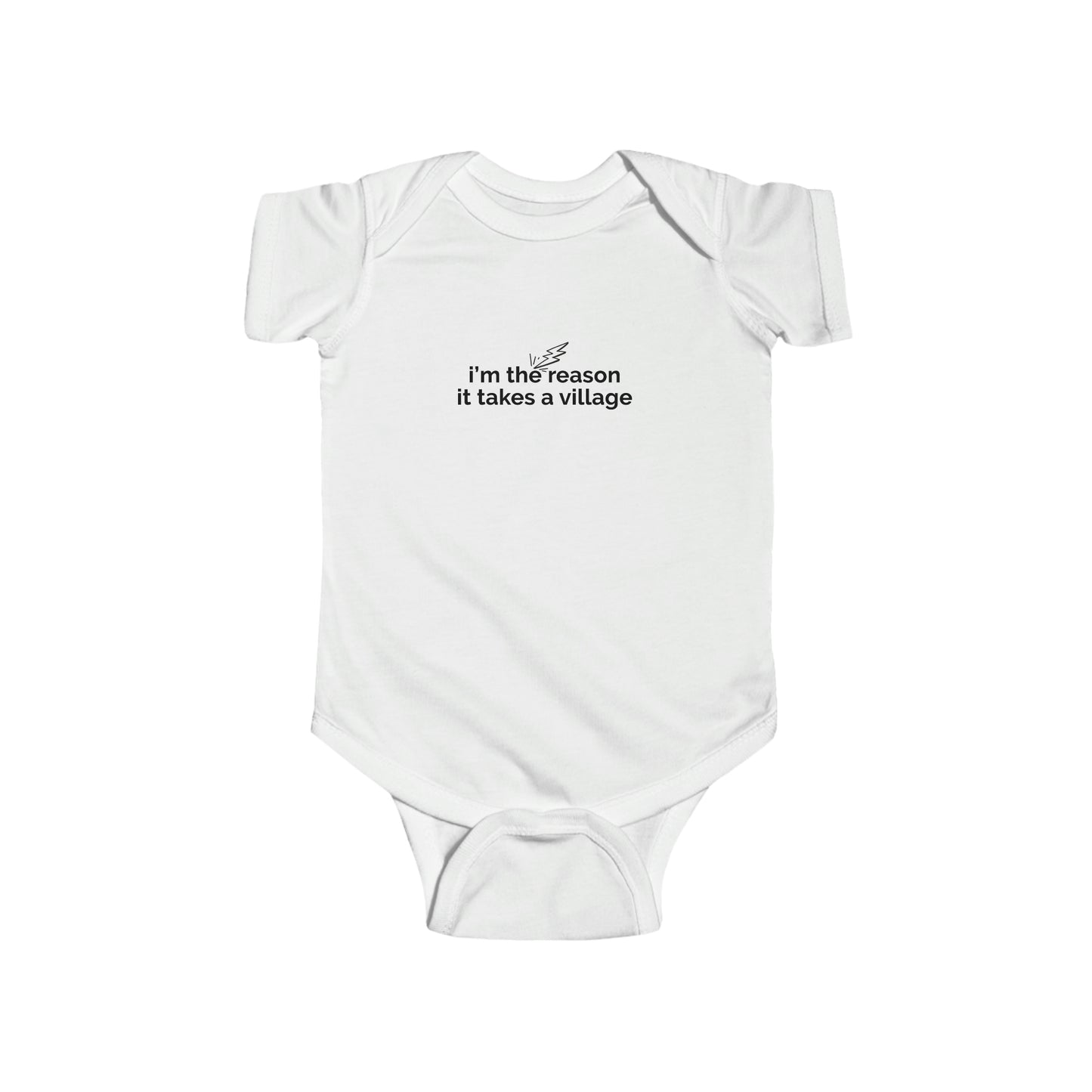 It takes a village... Organic Short Sleeve Onesie