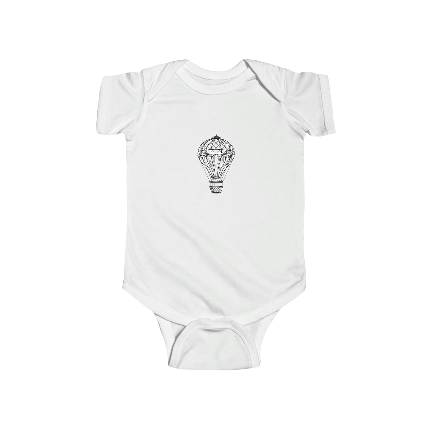 Hot Air Balloon... Organic Short Sleeve Onesie