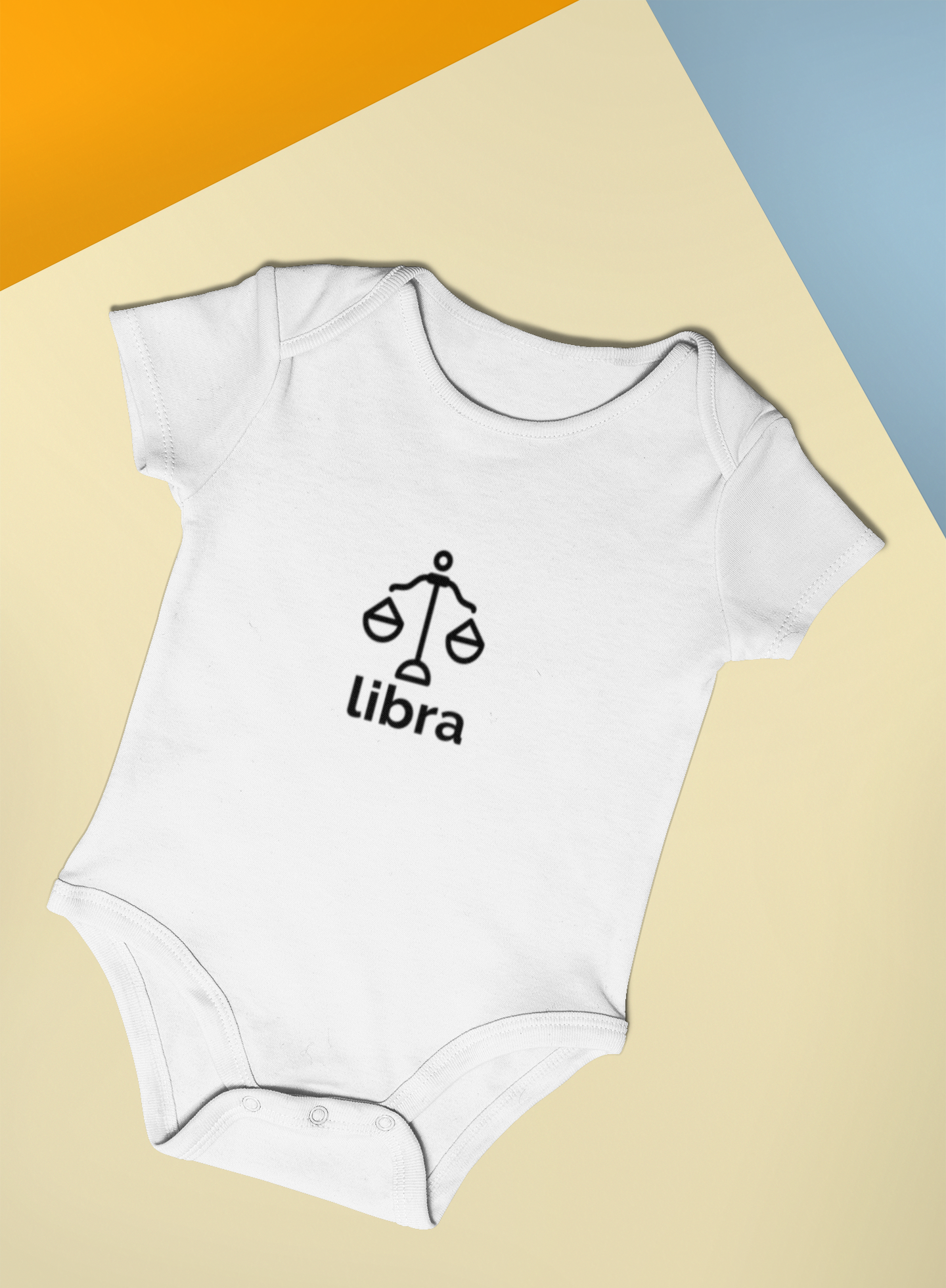 Horoscope Libra - Organic Short Sleeve Onesie