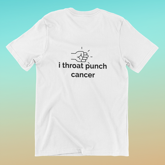 Throat punch Cancer - Toddler T-shirt